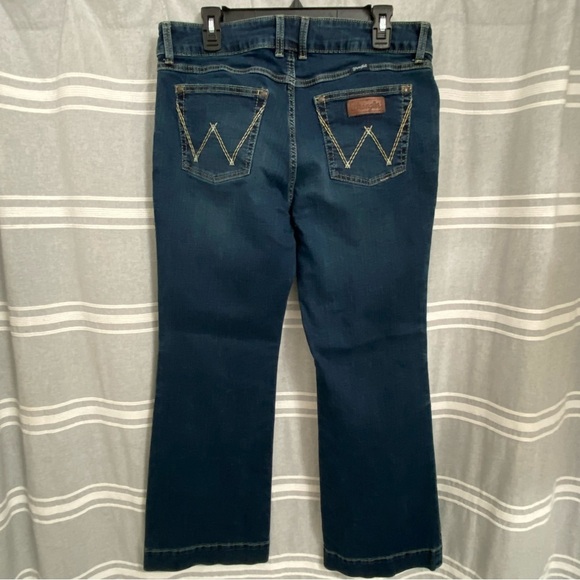 WRANGLER / Women’s Retro Flare Leg Jeans Size 15x32 - Picture 3 of 11